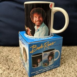 NIB Bob Ross Heat Reacting Coffee Mug